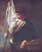 Giovanni Battista Tiepolo Ein junger Fahnentrager Sweden oil painting artist